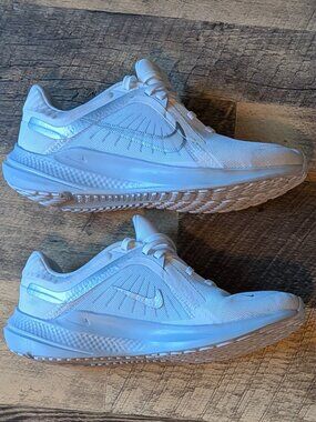 Nike Quest 5 Road Running Shoes White Metallic Silver